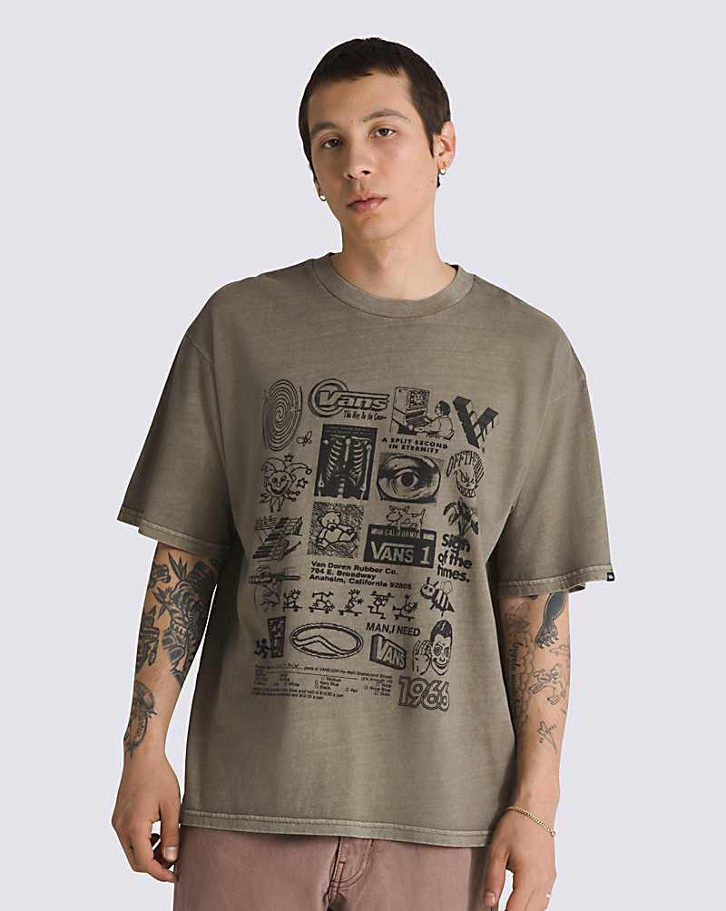 Warehouse VANS Art Loose Fit T-Shirt