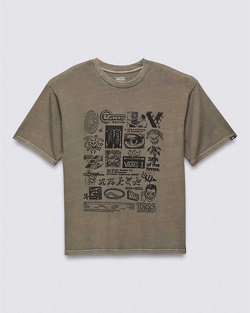Warehouse VANS Art Loose Fit T-Shirt