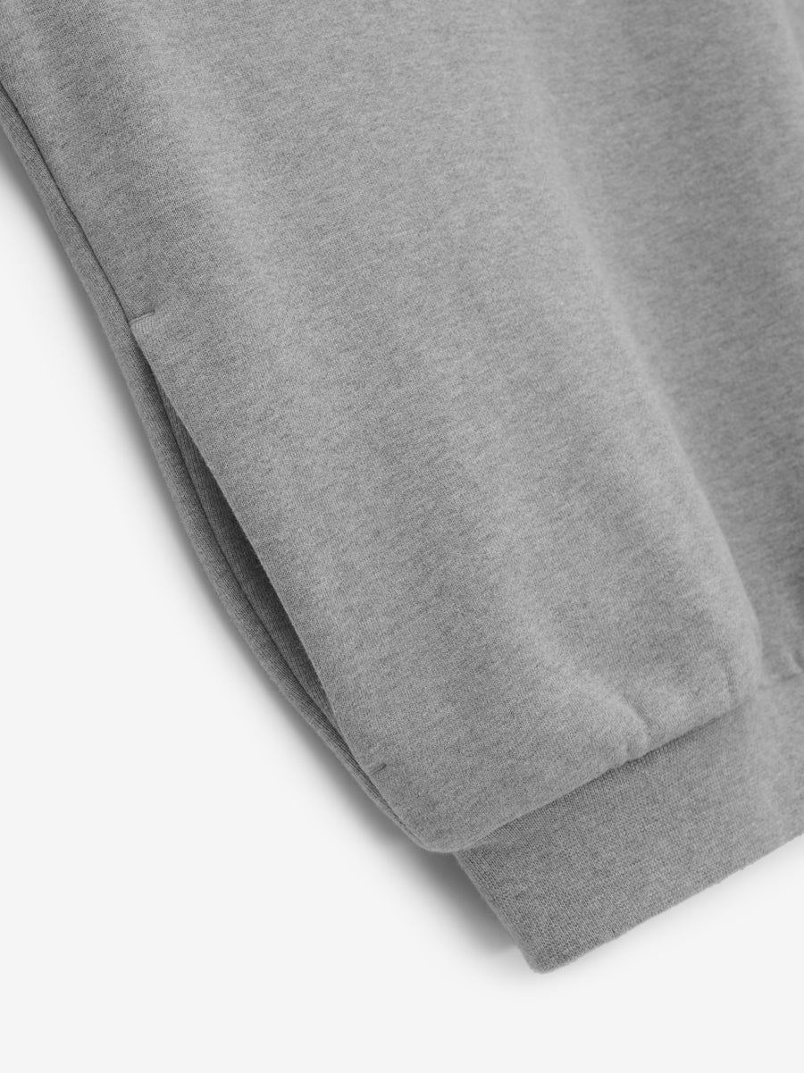FEAR OF GOD ESSENTIALS FLEECE HOODIE Dark Heather