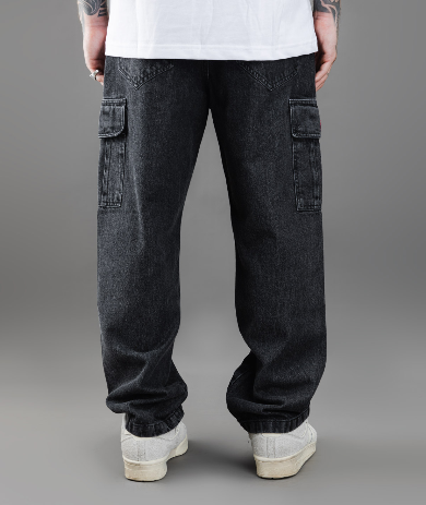 Cargo Jean Retro Black