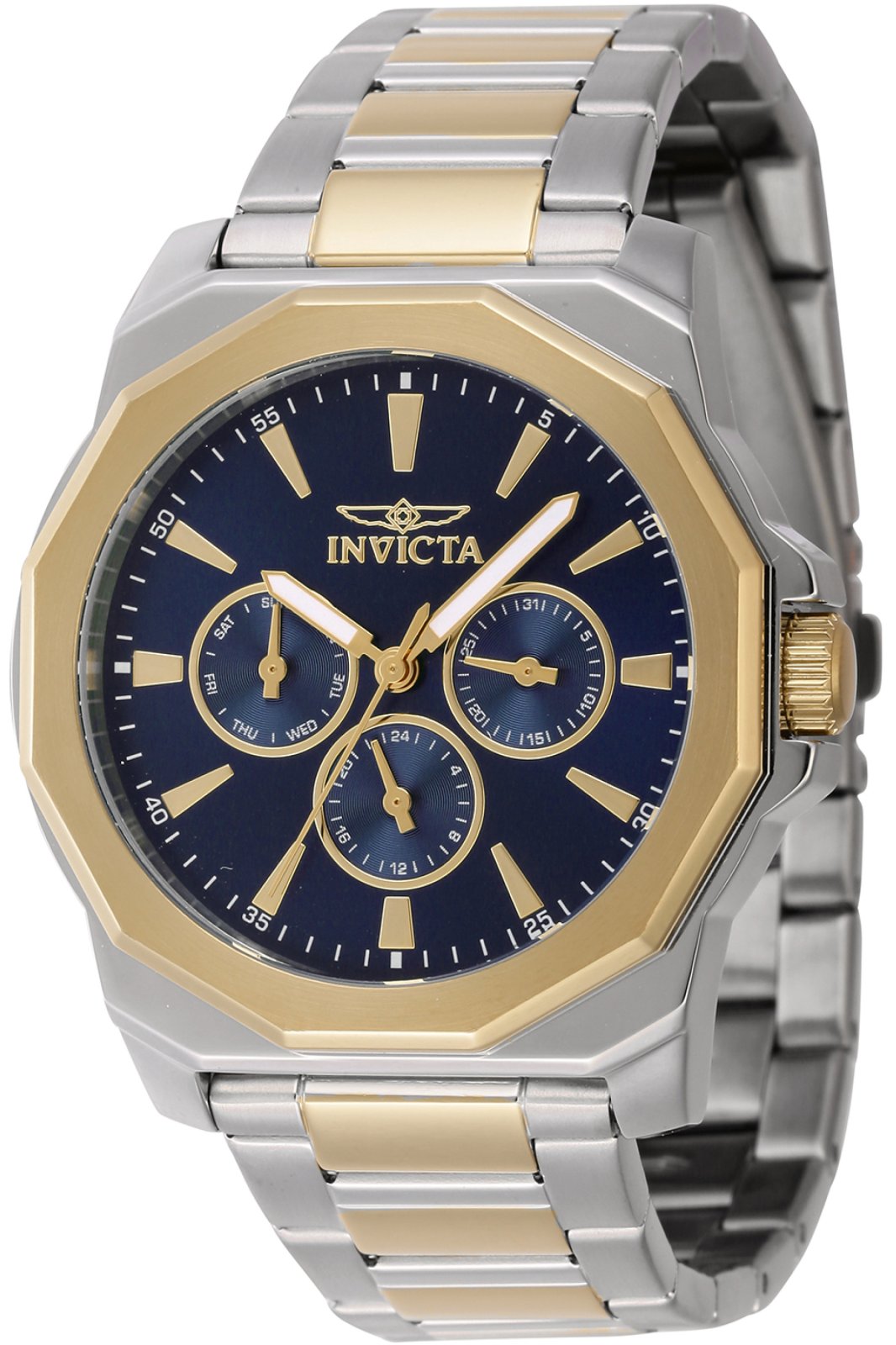 Invicta Speedway Multifunction Men's Watch - 42mm. Gold, Steel (46848)