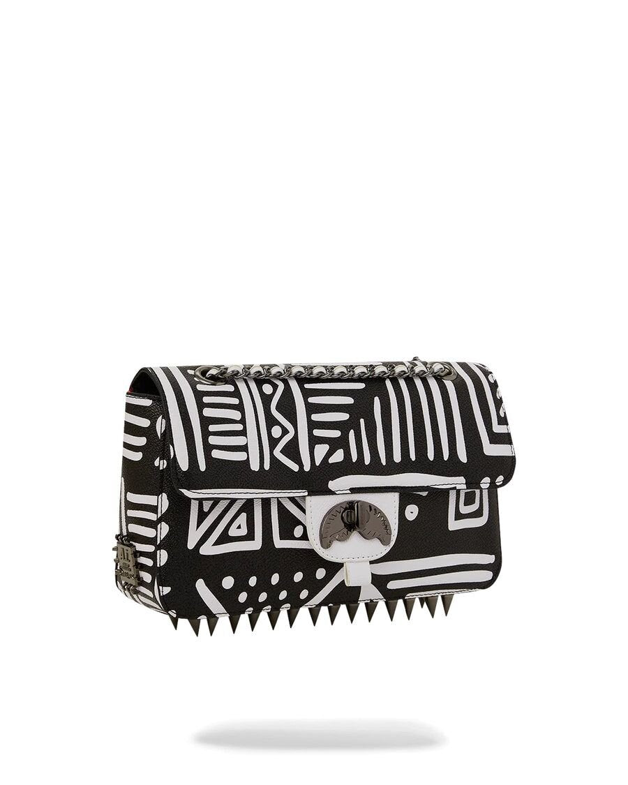 Kabelka Sprayground Ai Tribal Courture Turn-Lock Hand Bag Pouchette