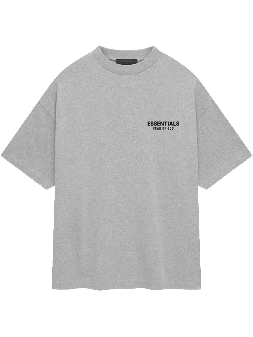 Fear of God Essentials Jersey Crewneck T-Shirt Light Heather Gray