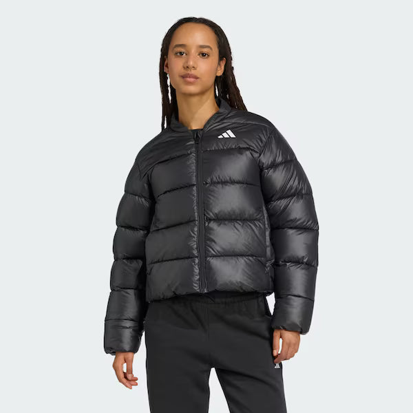 ADIDAS SPORTSWEAR Athletic Jacket 'Essentials' in Black
