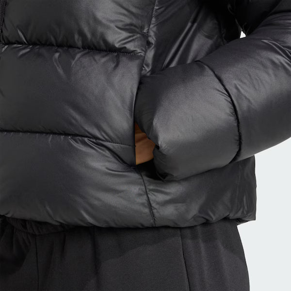 ADIDAS SPORTSWEAR Athletic Jacket 'Essentials' in Black