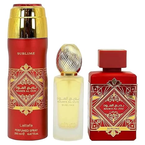 Perfume Set Sublime 3 Piezas 200-300-100ml