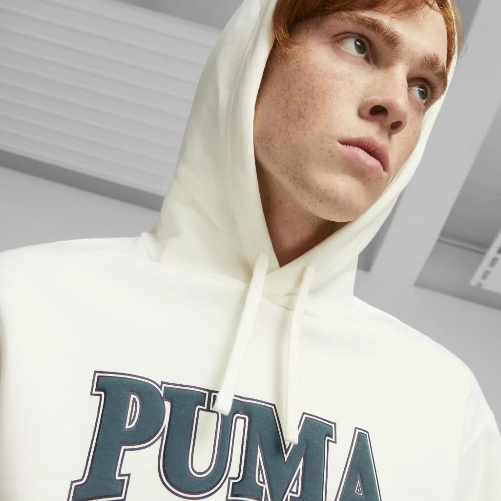 Puma Squad Hoodie Fl White