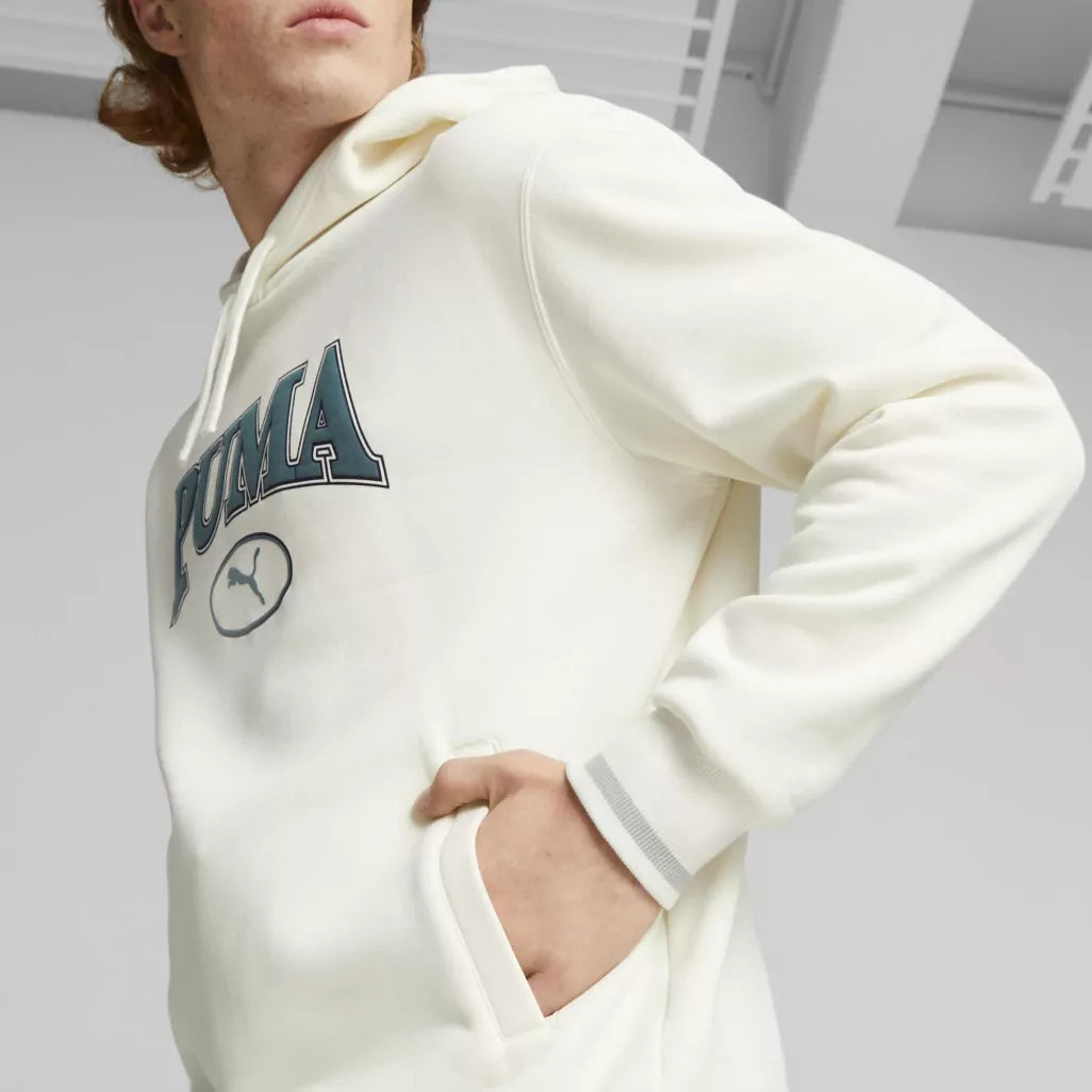 Puma Squad Hoodie Fl White