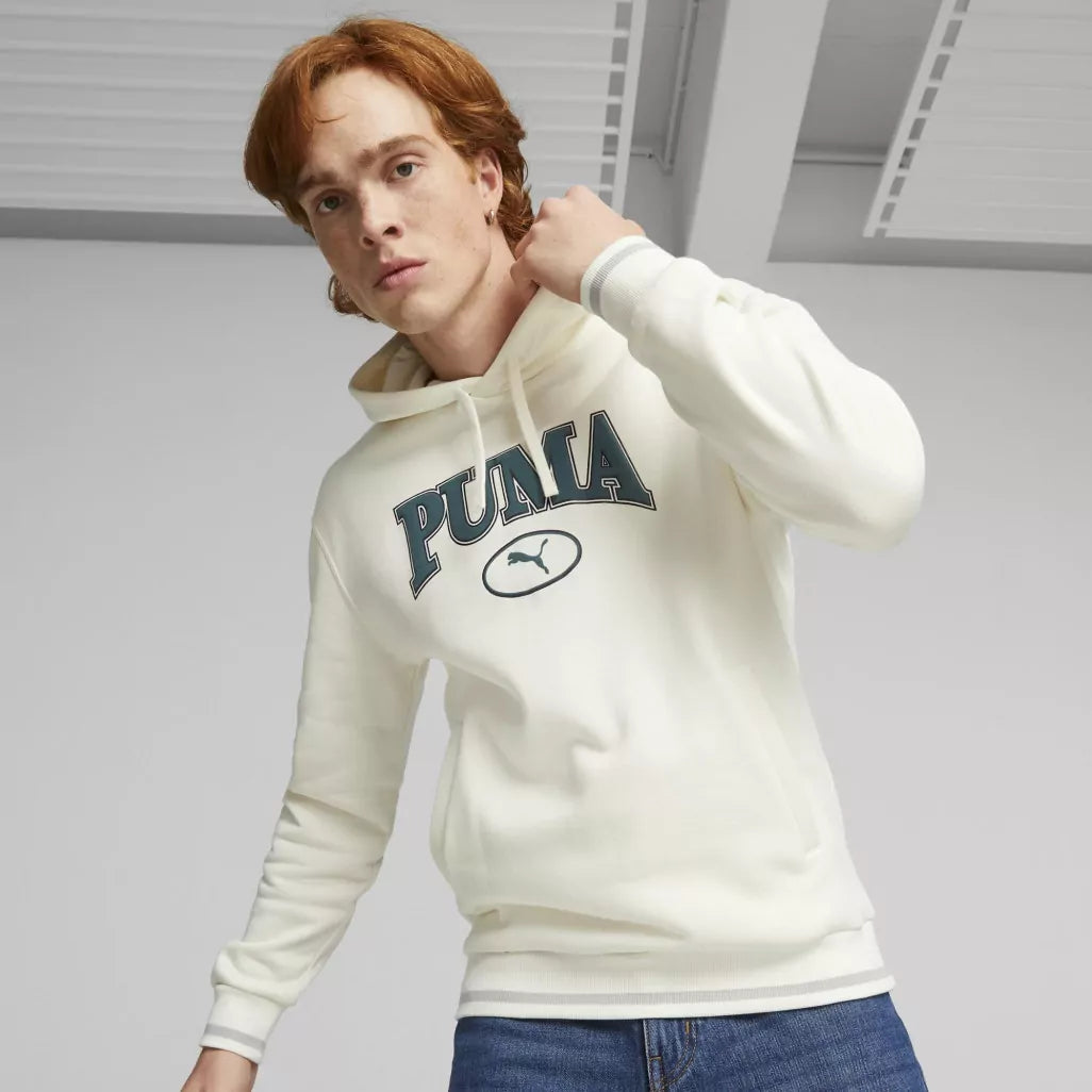 Puma Squad Hoodie Fl White