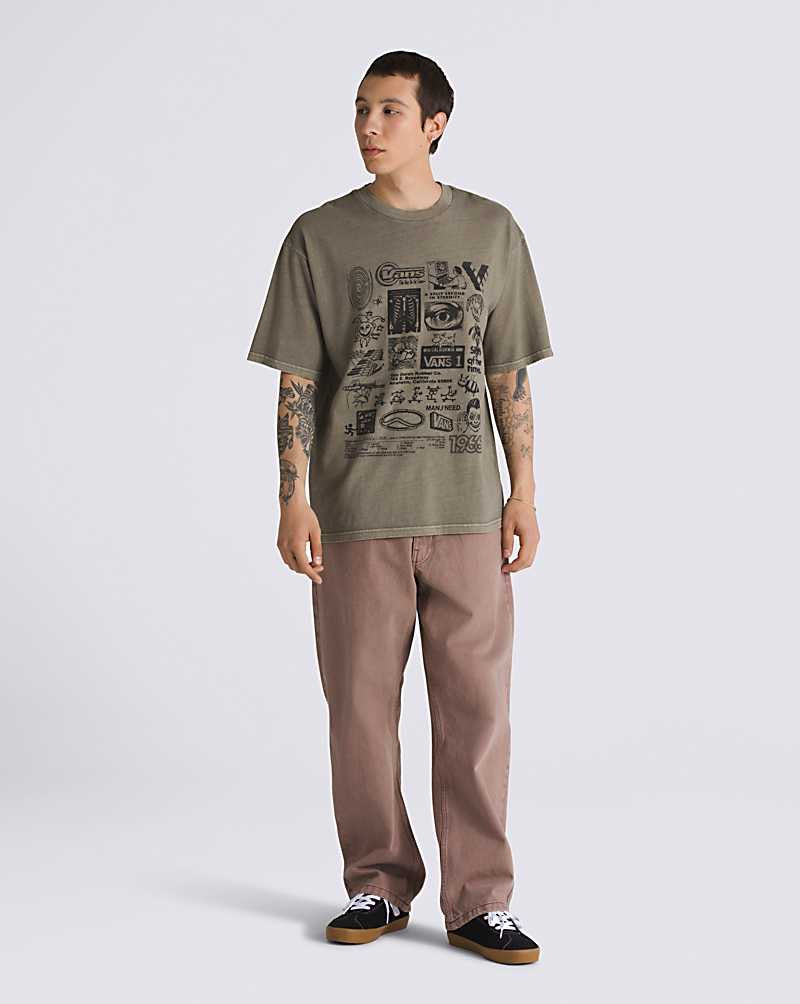 Warehouse VANS Art Loose Fit T-Shirt
