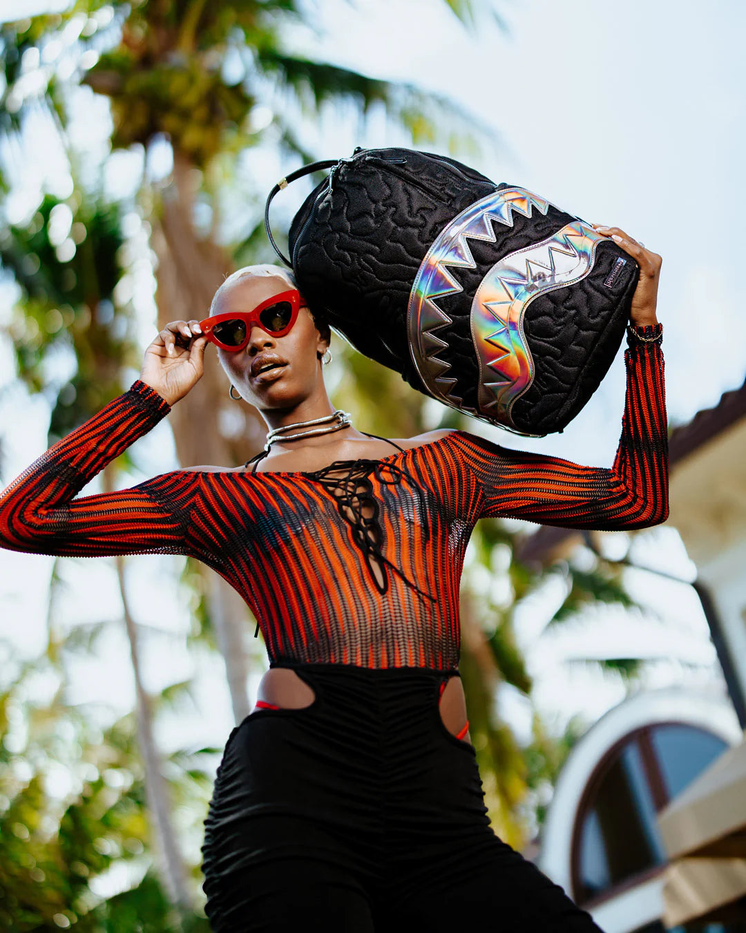 Mochila SPRAYGROUND HYPER QUILT ELECTRON DLXS BACKPACK