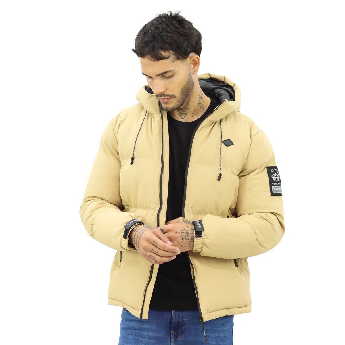 Puffer Jacket Columbus Beige