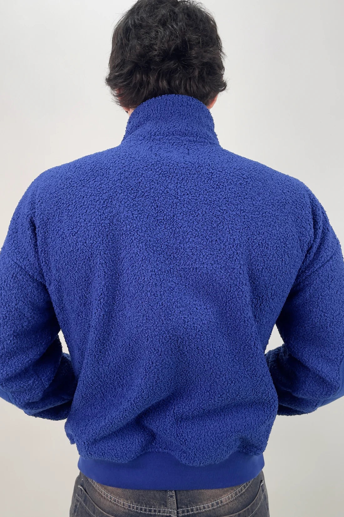 Jacket Sherpa Teddy Blue