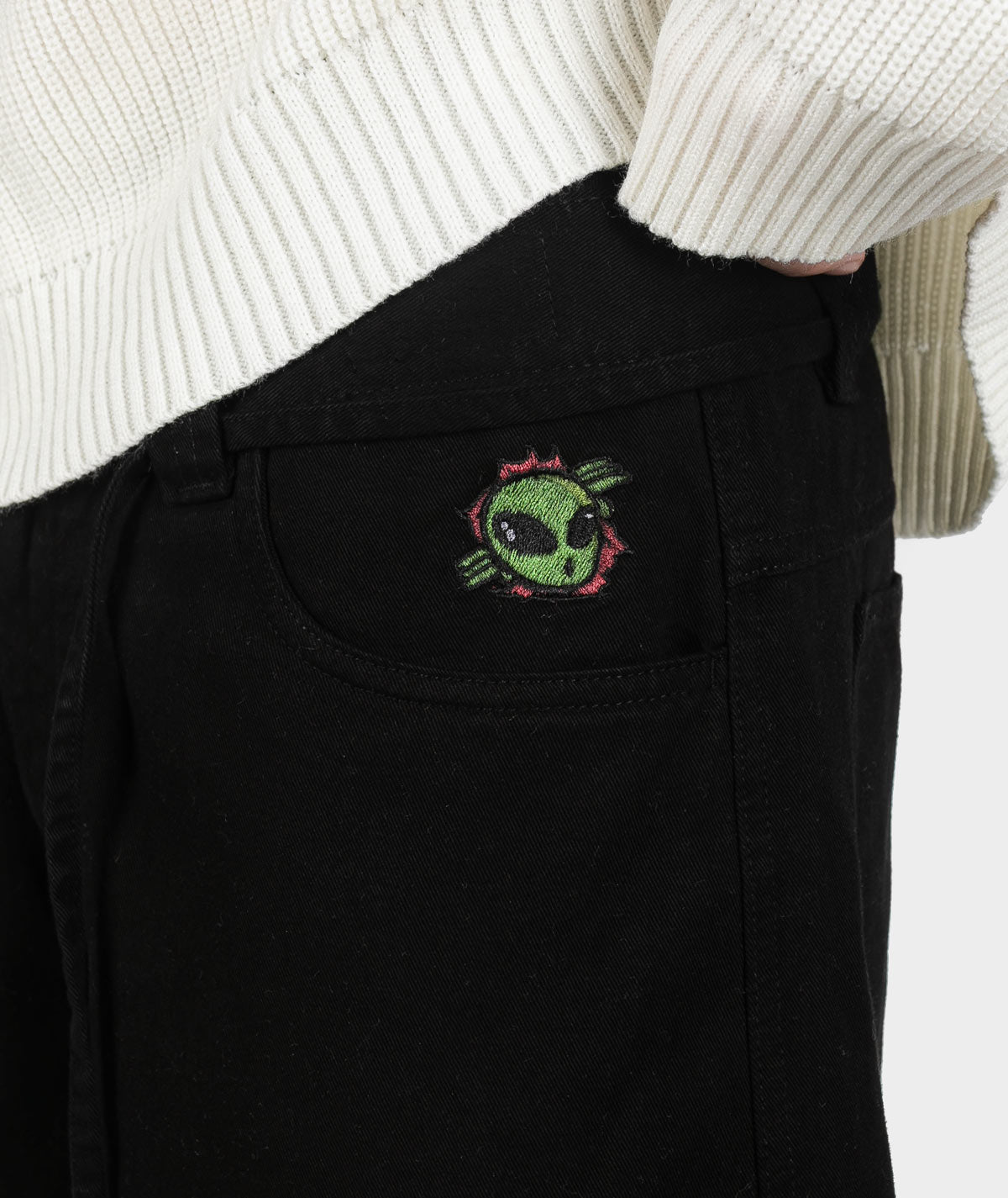 Baggy Drill Black