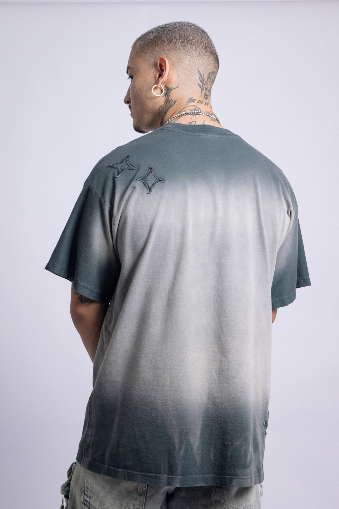 Washed Hard Over Tee