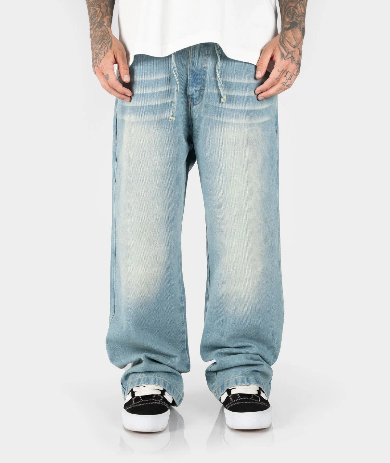 Baggy Jean Washed Light