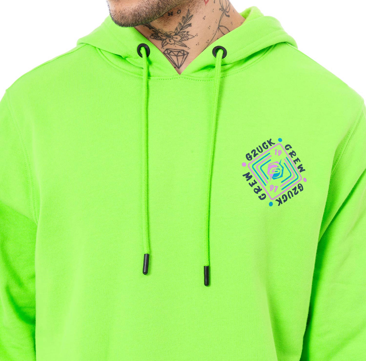 Hoodie Nairo Vibrant GREEN