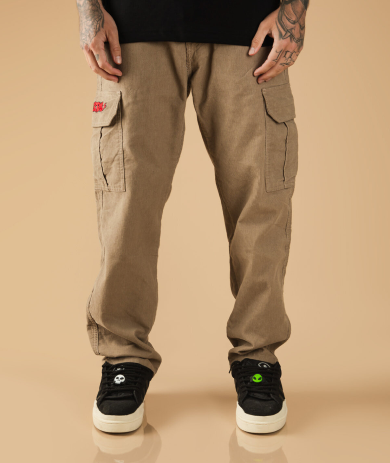 Cargo Corduroy Beige