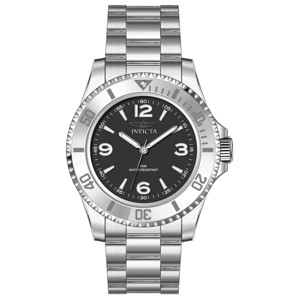Invicta Specialty 40mm Black Dial Men's Quartz Watch SKU: IN-69479