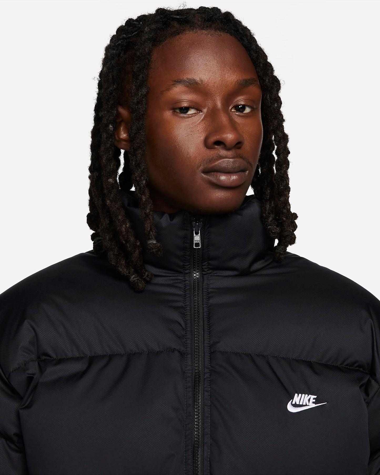 Nike Sportswear Club Puffer Jacket Black/White