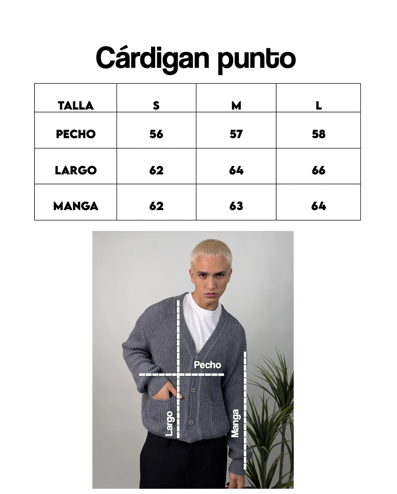 ROTHERDAM CARDIGAN PUNTO