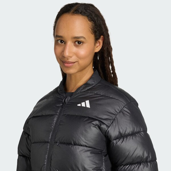 ADIDAS SPORTSWEAR Athletic Jacket 'Essentials' in Black