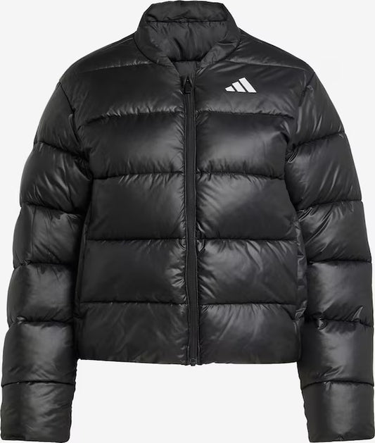 ADIDAS SPORTSWEAR Athletic Jacket 'Essentials' in Black