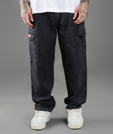 Cargo Jean Retro Black