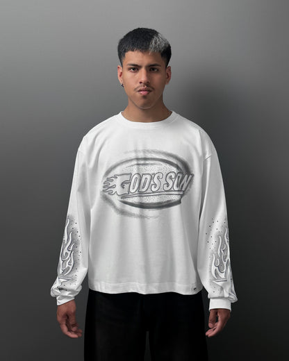 LONG SLEEVE GOD´S SON WHITE