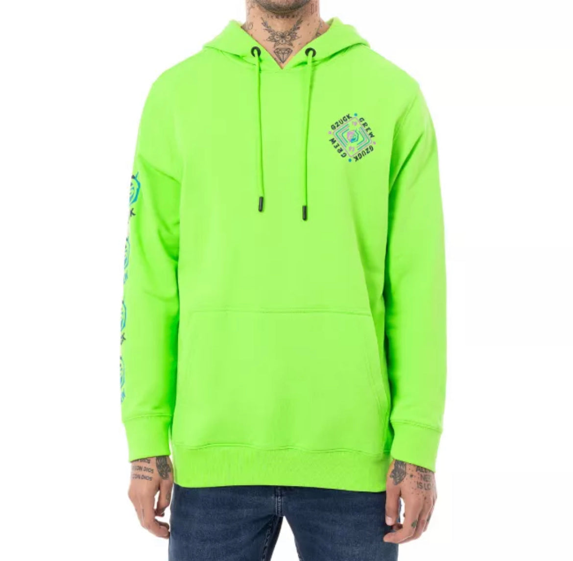 Hoodie Nairo Vibrant GREEN