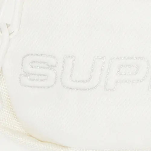 Supreme Denim Mini Shoulder Bag WHITE