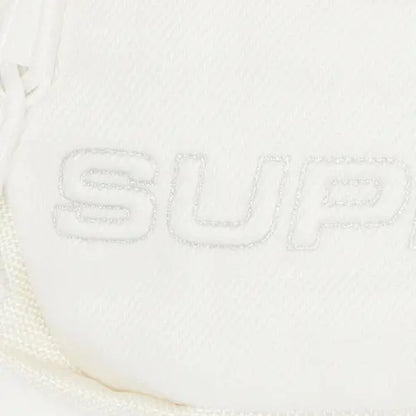 Supreme Denim Mini Shoulder Bag WHITE
