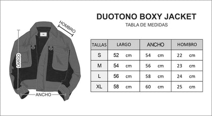 DUOTONO BOXY JACKET
