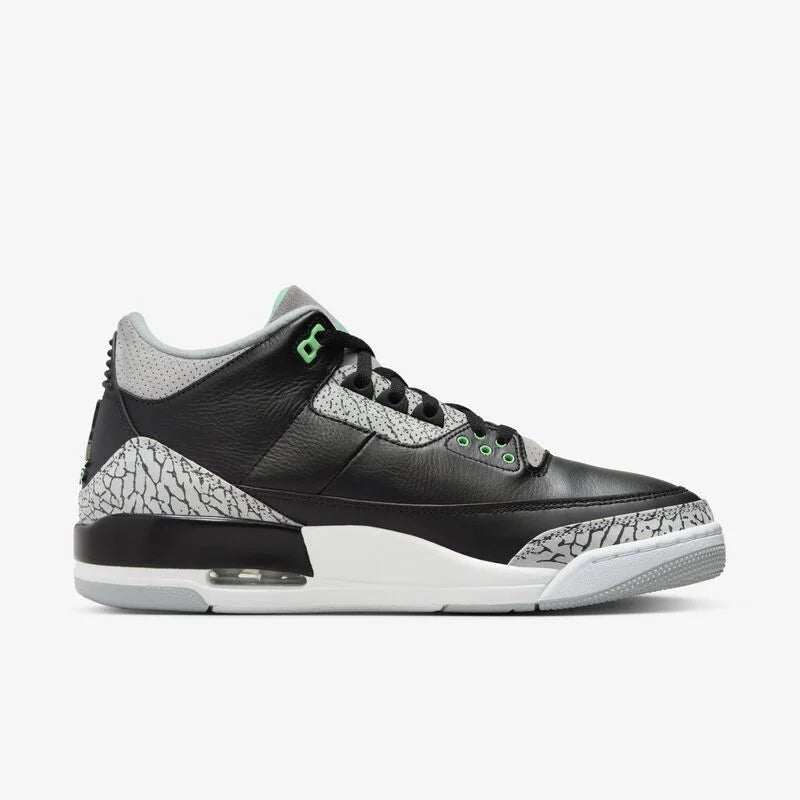 Jordan 3 Retro Green Glow