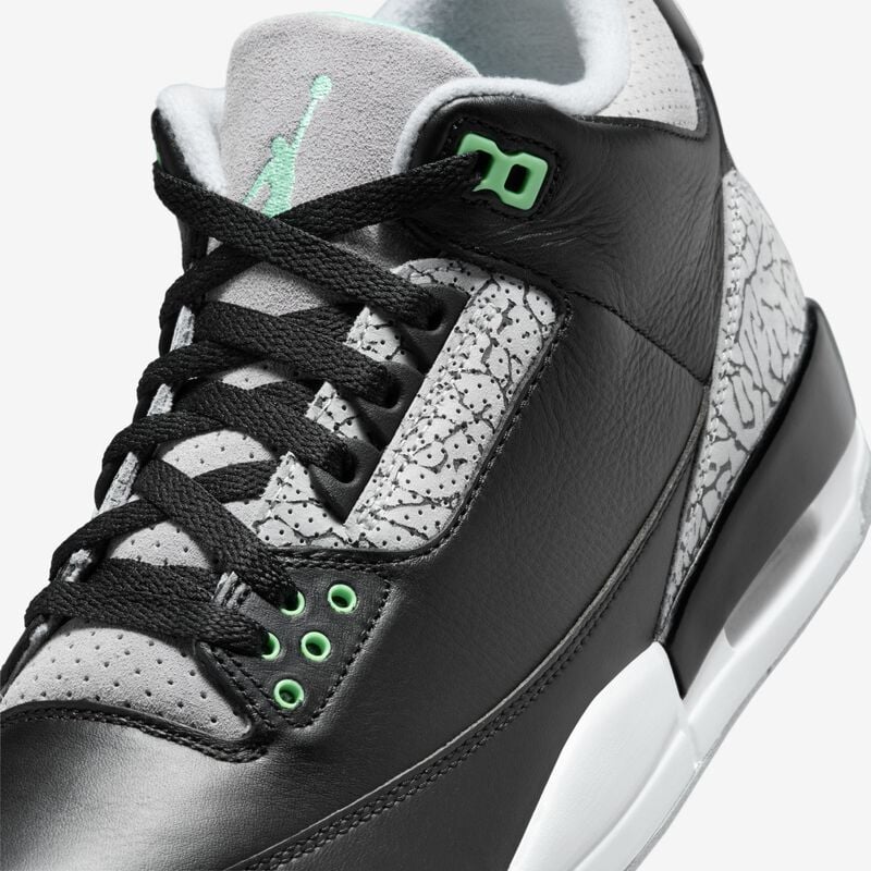 Jordan 3 Retro Green Glow