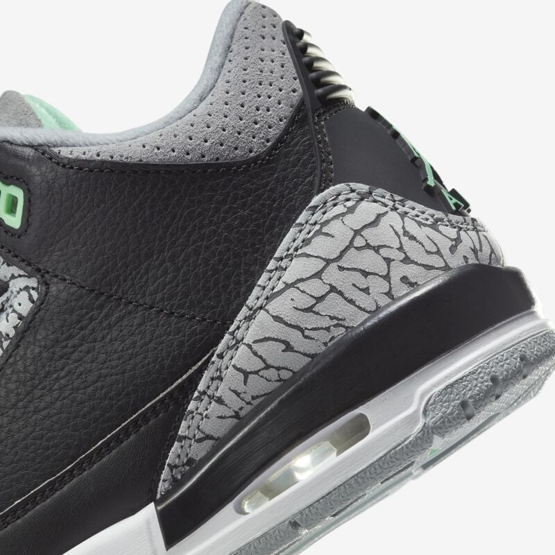 Jordan 3 Retro Green Glow
