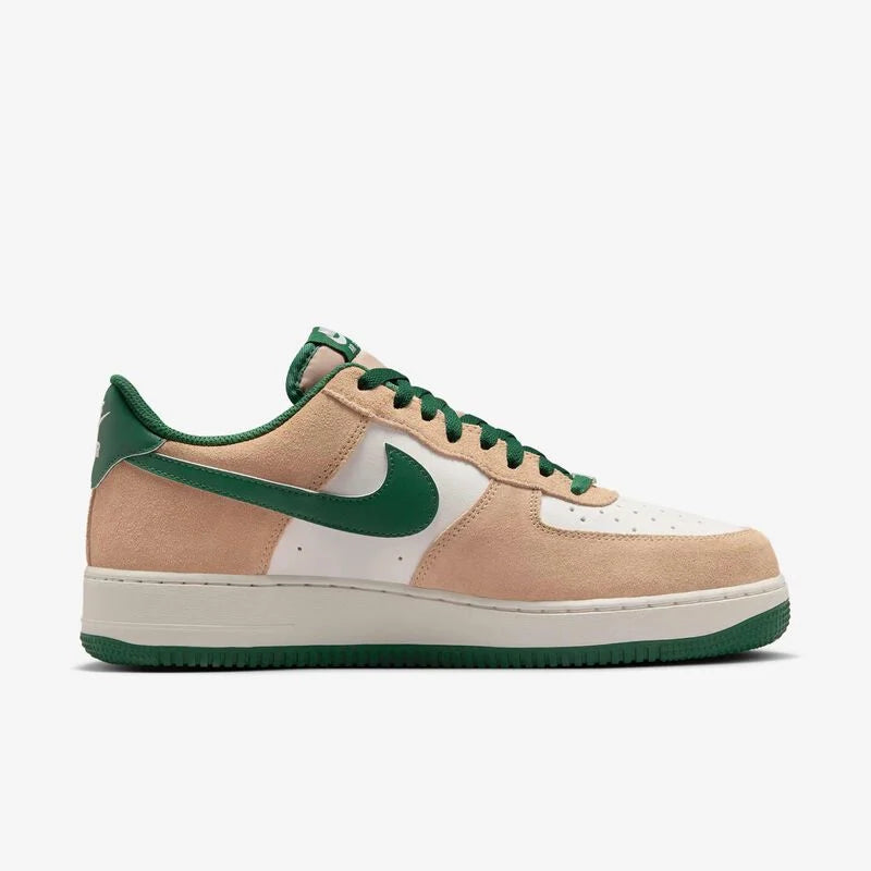 NIKE AIR FORCE 1 LOW "BEIGE/GREEN)