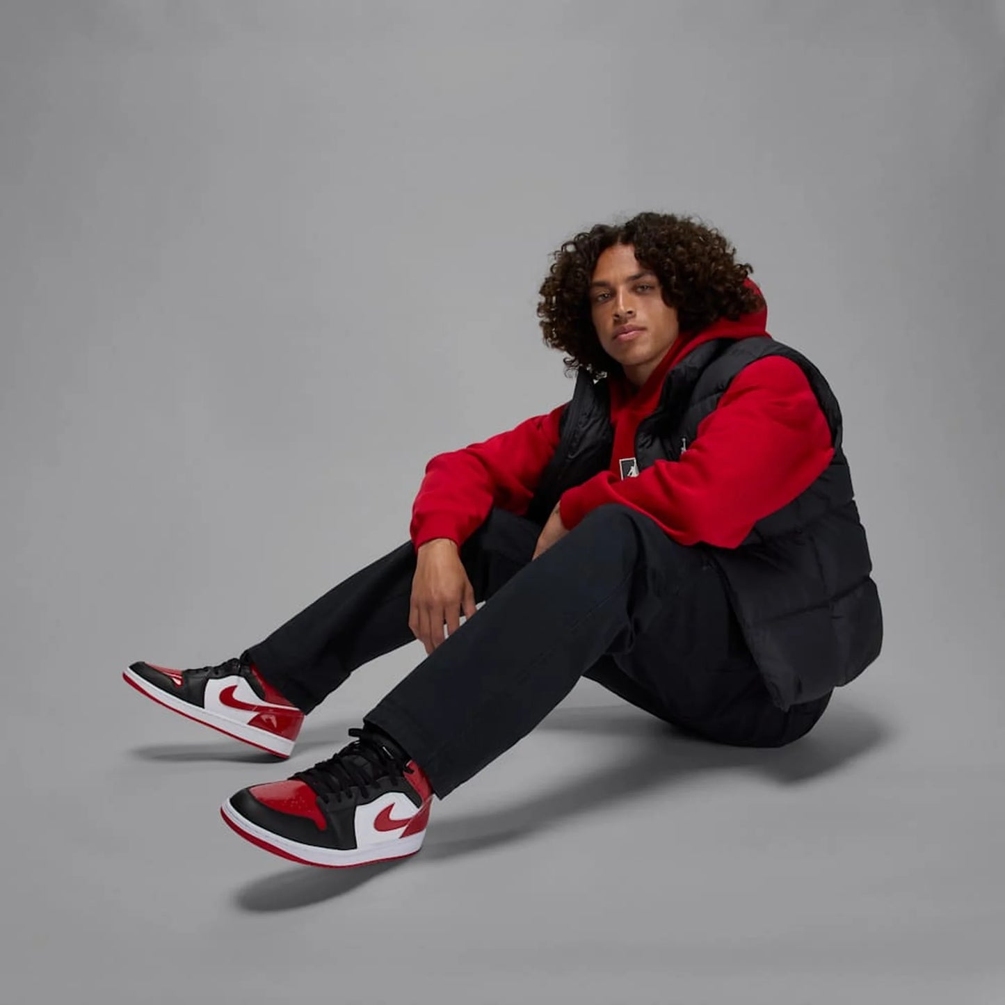Jordan 1 Mid Bred Toe SE