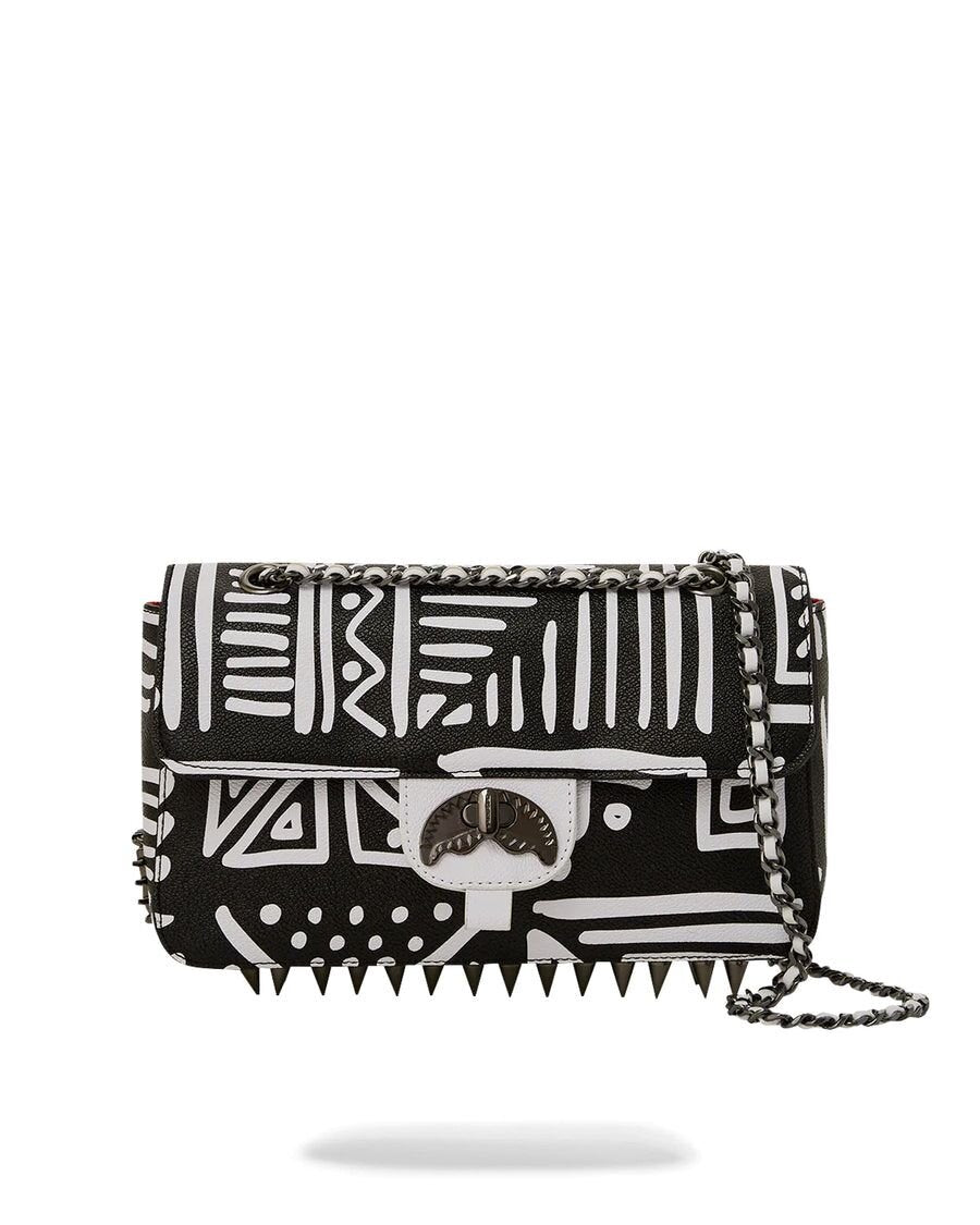 Kabelka Sprayground Ai Tribal Courture Turn-Lock Hand Bag Pouchette