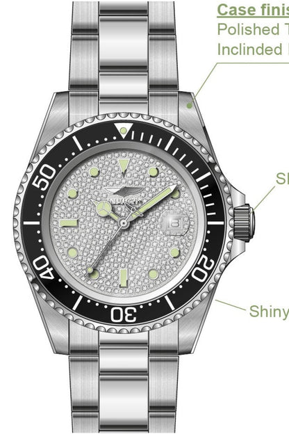 Invicta Pro Diver Isobath Men's Watch - 40mm. Steel (50286)