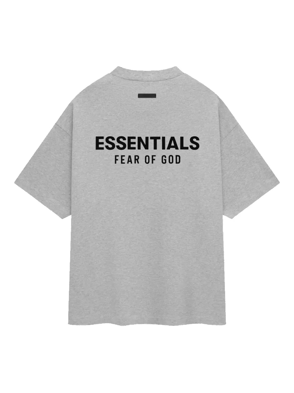 Fear of God Essentials Jersey Crewneck T-Shirt Light Heather Gray