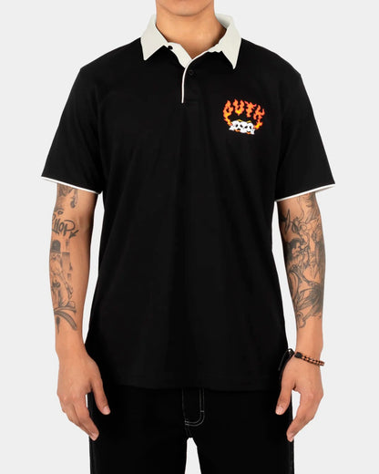Skull On Fire Camisero