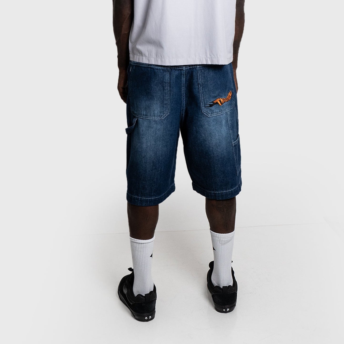 LEAVE -BAGGY JORTS