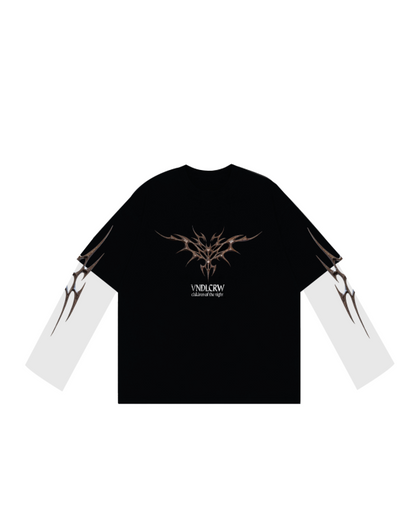 Long Sleeve Tee Copper Bones