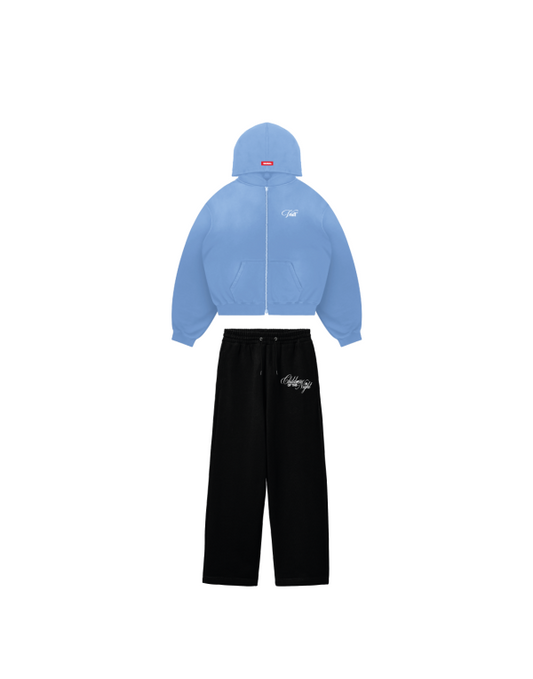 Full Zip Hoodie + Jogger Set – Midnight Dawn
