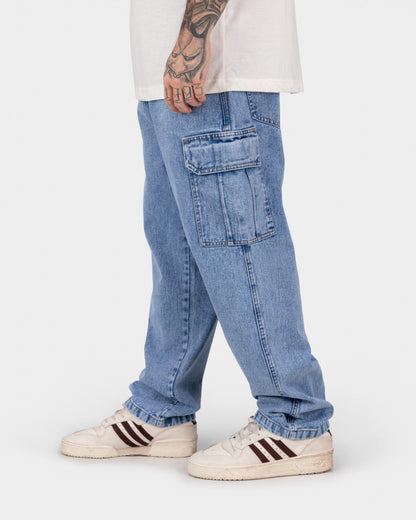 Cargo Jean Retro Blue
