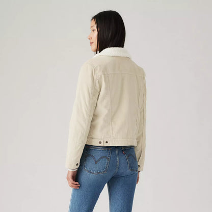LEVIS Original Sherpa Trucker Jacket Egret