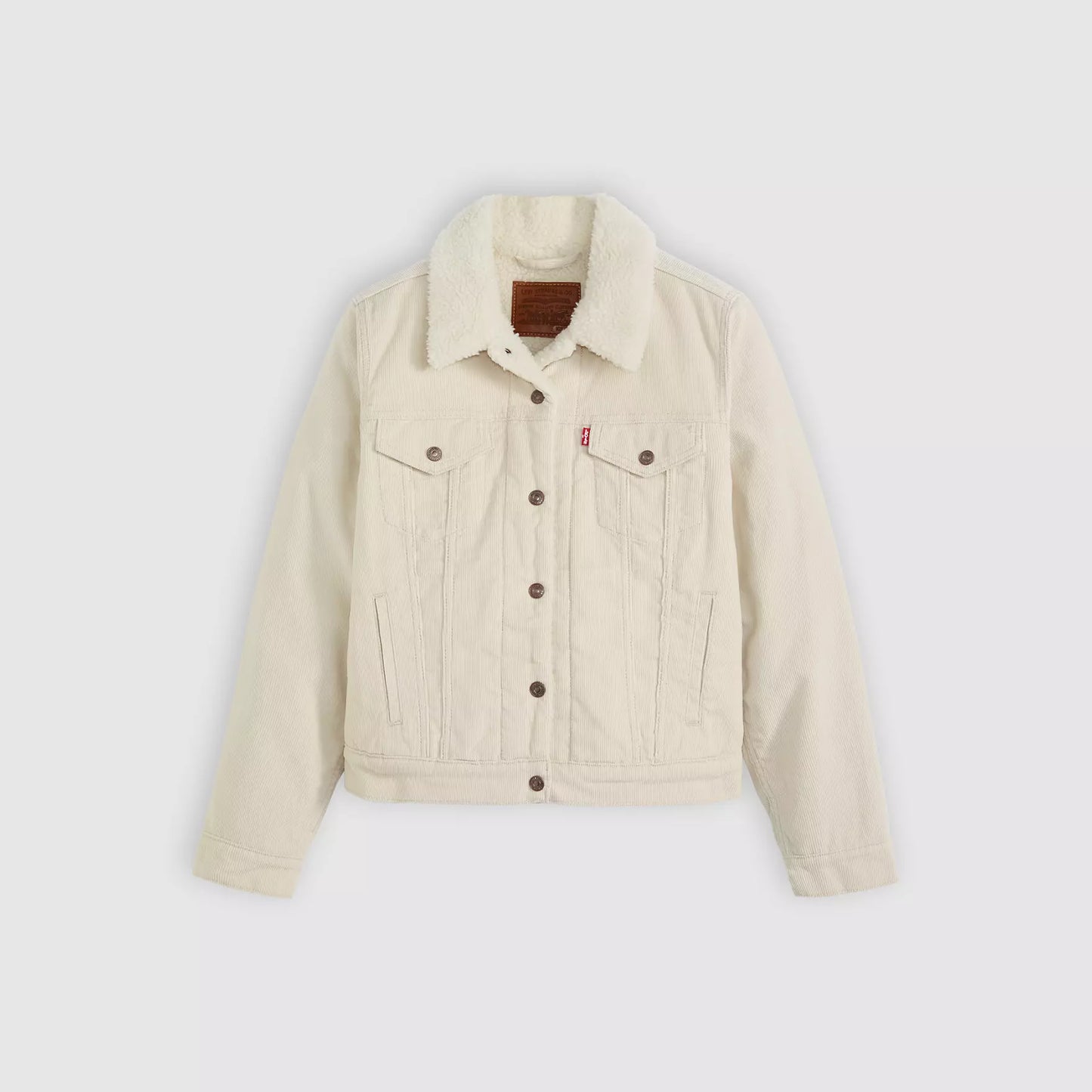 LEVIS Original Sherpa Trucker Jacket Egret