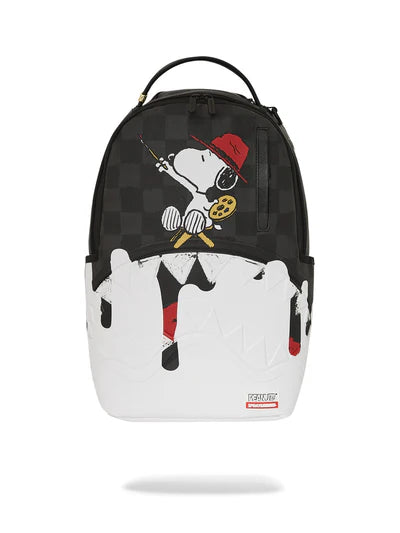 SPRAYGROUND SNOOPY PAINTING SHARK DLXSV BACKPACK 910B7686NSZ