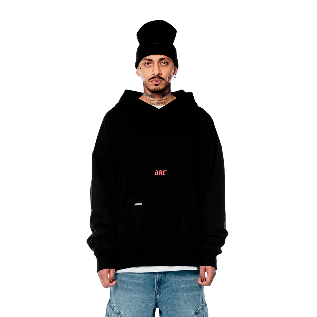 AACMOMM 2.0 Blaack Hoodie
